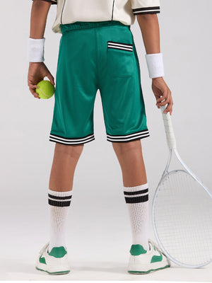 Sports Ribbed Shorts