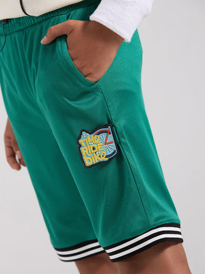 Sports Ribbed Shorts