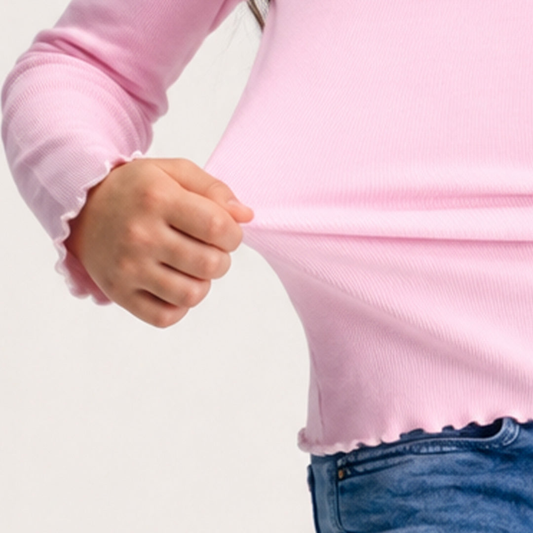 ALL-OVER RIBBED STRETCH