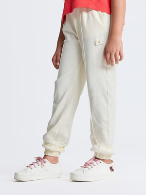 Girls Cotton Joggers