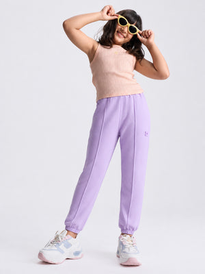 Girls Cotton Joggers