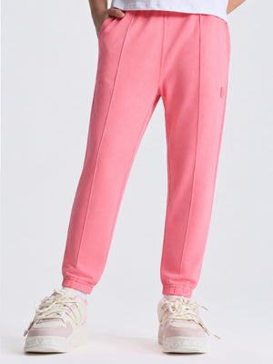 Girls Cotton Joggers