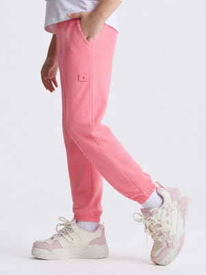 Girls Cotton Joggers