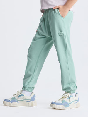 Girls Cotton Joggers