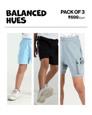 3-Pack All Day Cargo & Free Flo Shorts