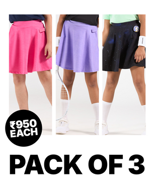 3-Pack Power Play Skorts