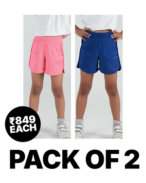 2-Pack All Day Cotton Shorts