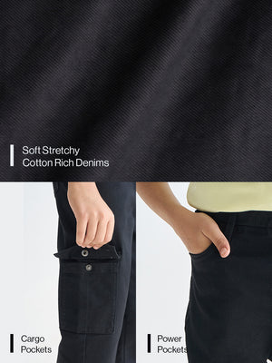 Play-Stretch Cargo Denims