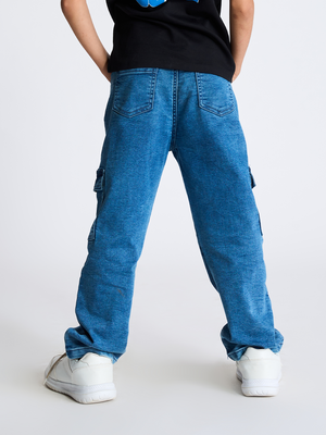 Play-Stretch Cargo Denims