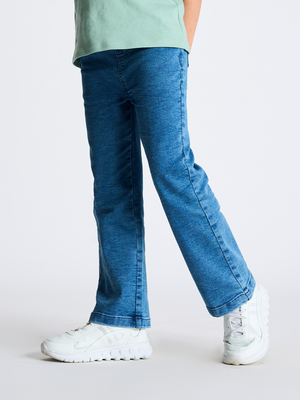 Play-Stretch Flared Denims