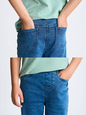 Play-Stretch Flared Jeans