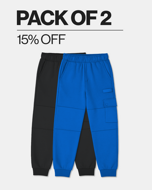 2-Pack Cotton Rich Cargo Joggers