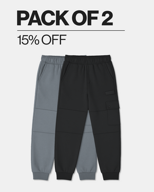 2-Pack Cotton Rich Cargo Joggers