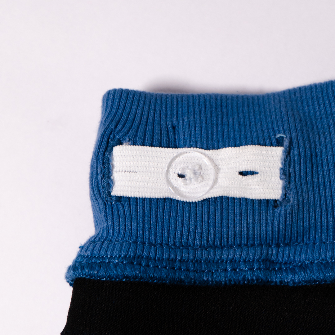 ADJUSTABLE RIBBED WAIST