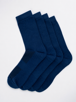 2-Pairs (4 units) Cotton Socks - Calf Length