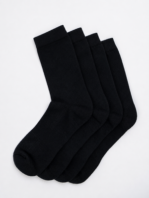 2-Pairs (4 units) Cotton Socks - Calf Length