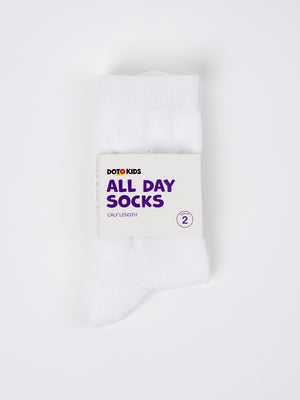 2-Pack Sports Socks - Calf Length