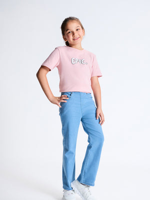 Play-Stretch Flared Jeans
