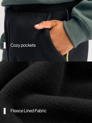 Winter Fleece Hoodie & Jogger Set