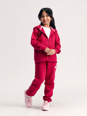 Winter Fleece Hoodie & Jogger Set
