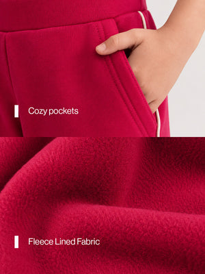 Winter Fleece Hoodie & Jogger Set