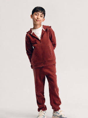 Winter Fleece Hoodie & Jogger Set