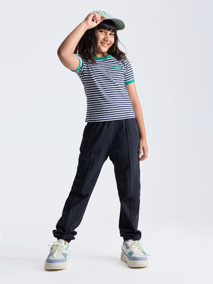 Girls Cotton Joggers