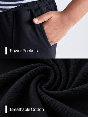 Girls Cotton Joggers