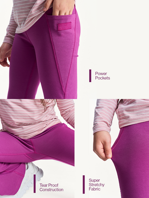 Pocket Flared Leggings