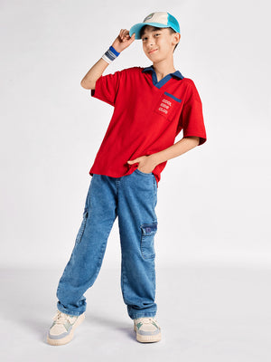 Relaxed Fit Cotton Polo