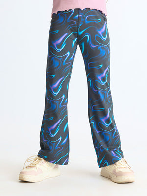 Everyday Ribbed Top & Flared Leggings Lite Set