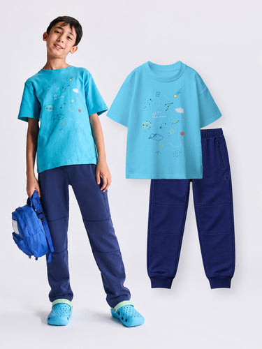 2-Pack Graphic Tee & Hero Joggers