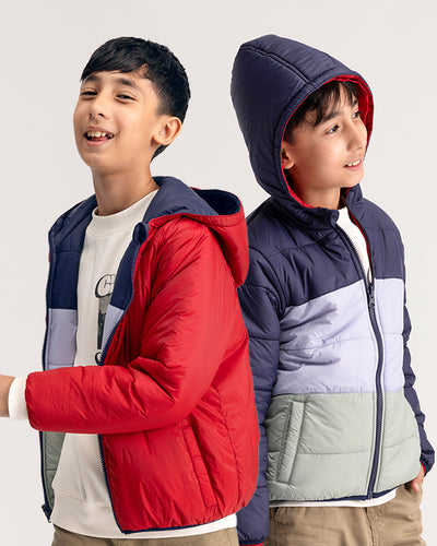 Winter Reversible Puffer Jacket