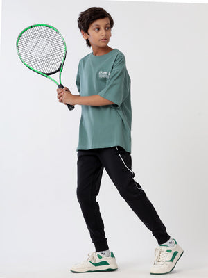 Sporty Piping Joggers