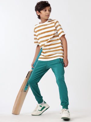 Sporty Piping Joggers