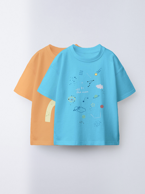 2-Pack Relaxed Graphic Tees