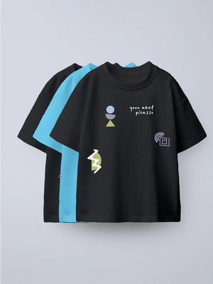 3-Pack Relaxed Graphic Tees