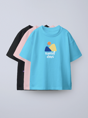 3-Pack Relaxed Graphic Tees
