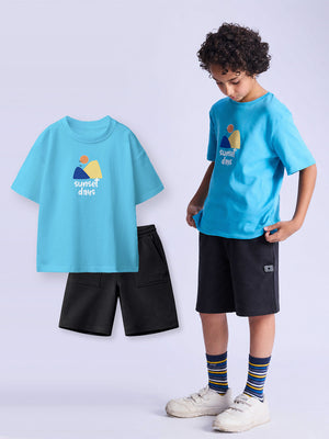 2-Pack Graphic Tee & All Day Shorts