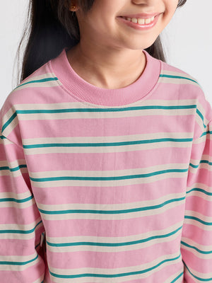 Girls Printed Sweatshirt