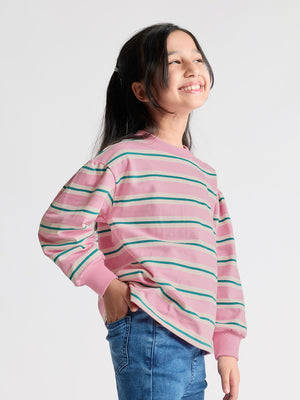 Girls Printed Sweatshirt